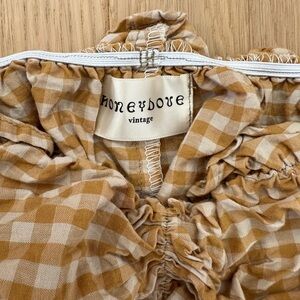 Honeylove Vintage Checkered Top